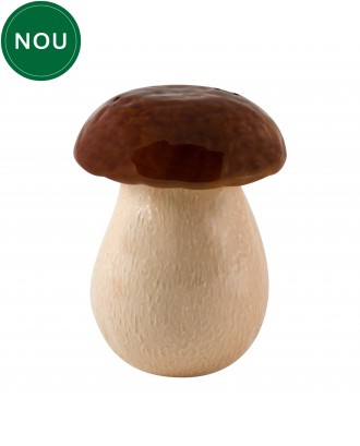 Cutie ceramica cu capac, 27 cm, Mushroom - BORDALLO PINHEIRO